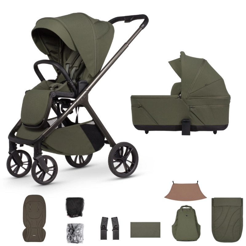 Venicci Tila 11 Piece Essential Bundle - Olive