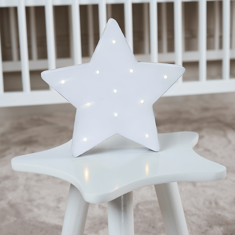 Purflo Wooden Nursery Light - Star