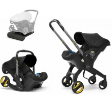 Doona&trade; Car Seat & Stroller-Nitro Black Inc FREE Vehicle Seat Protector Worth &pound;29.95! (Bounty M)