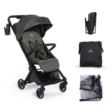 Amana Luxo 4 Piece Compact Stroller - Sage Green (Bounty M)