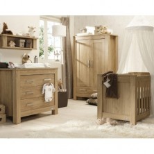 changing table and wardrobe set