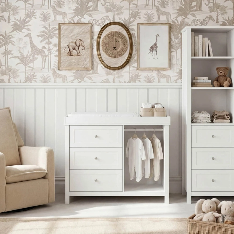 Bebe & Beyond Wanderer Changing Unit - White