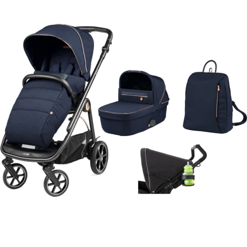 Peg Perego Veloce 7 Piece Bundle - Blue Shine