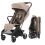 Oyster F-Lite Compact Stroller - Taupe