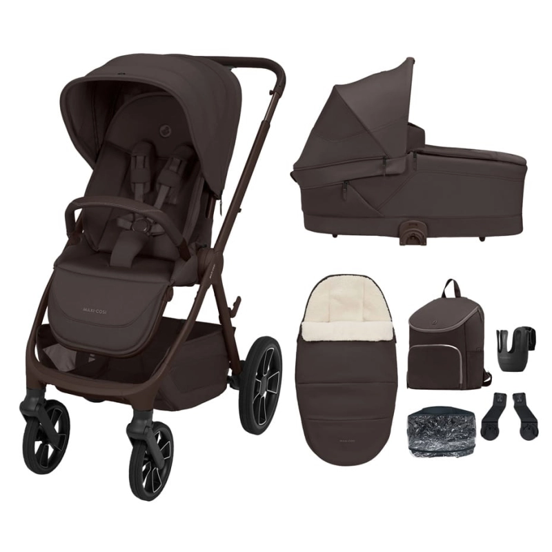 Maxi-Cosi Oxford+ 7 Piece Essentials Bundle &ndash; Espresso Brown