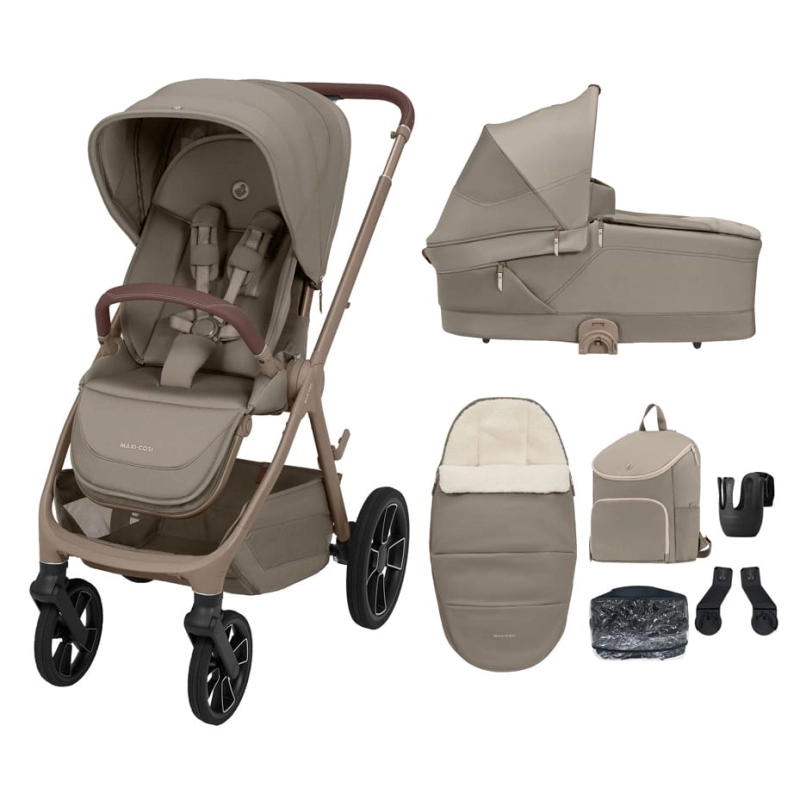 Maxi-Cosi Oxford+ 7 Piece Essentials Bundle &ndash; Oak Truffle