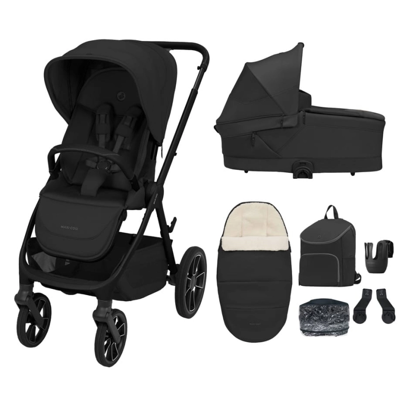 Maxi-Cosi Oxford+ 7 Piece Essentials Bundle &ndash; Onyx Black