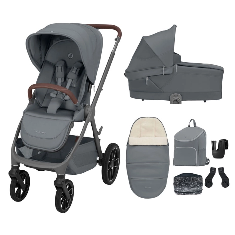 Maxi-Cosi Oxford+ 7 Piece Essentials Bundle &ndash; Moon Graphite