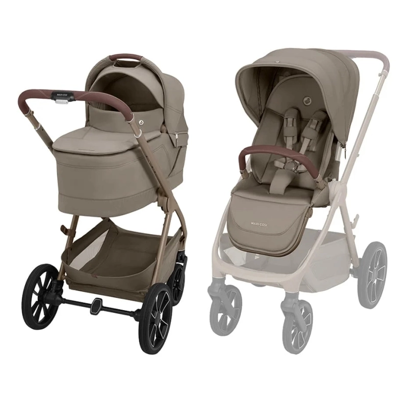 Maxi Cosi Oxford+ 2in1 Pram System - Oak Truffle