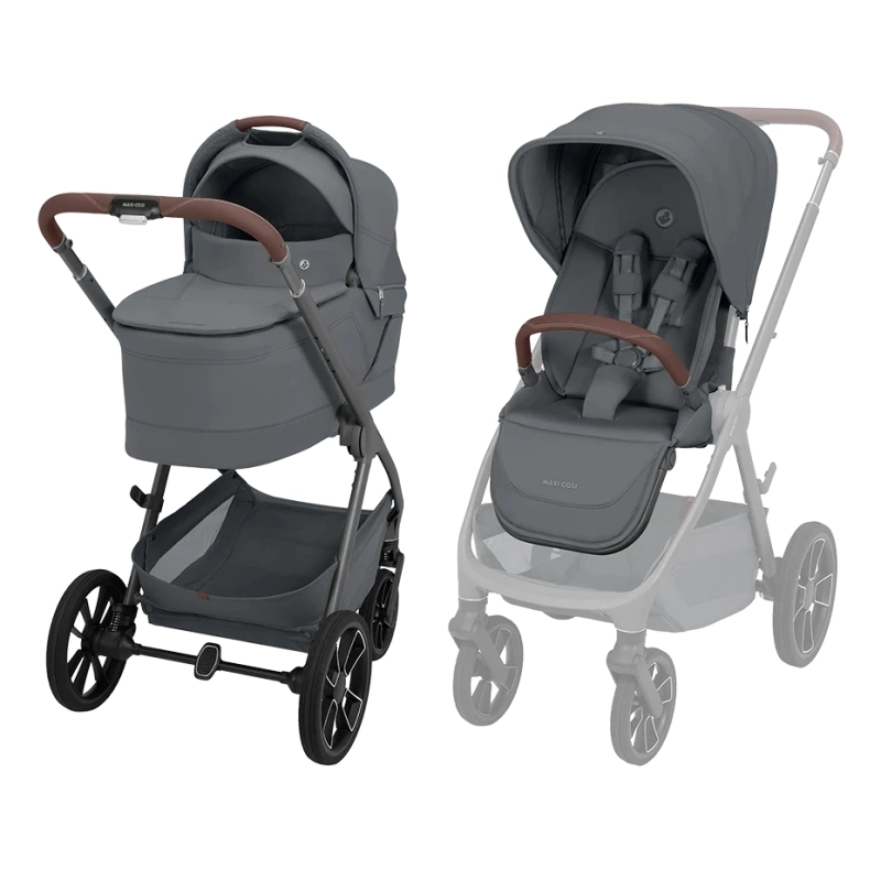 Maxi Cosi Oxford+ 2in1 Pram System - Moon Graphite