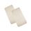 Kiddies Kingdom Deluxe 2 Pack Crib Fitted Sheets-Cream