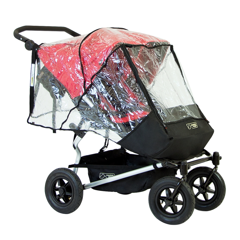 Mountain Buggy Duet Double Storm Raincover (2.5 version) Kiddies Kingdom