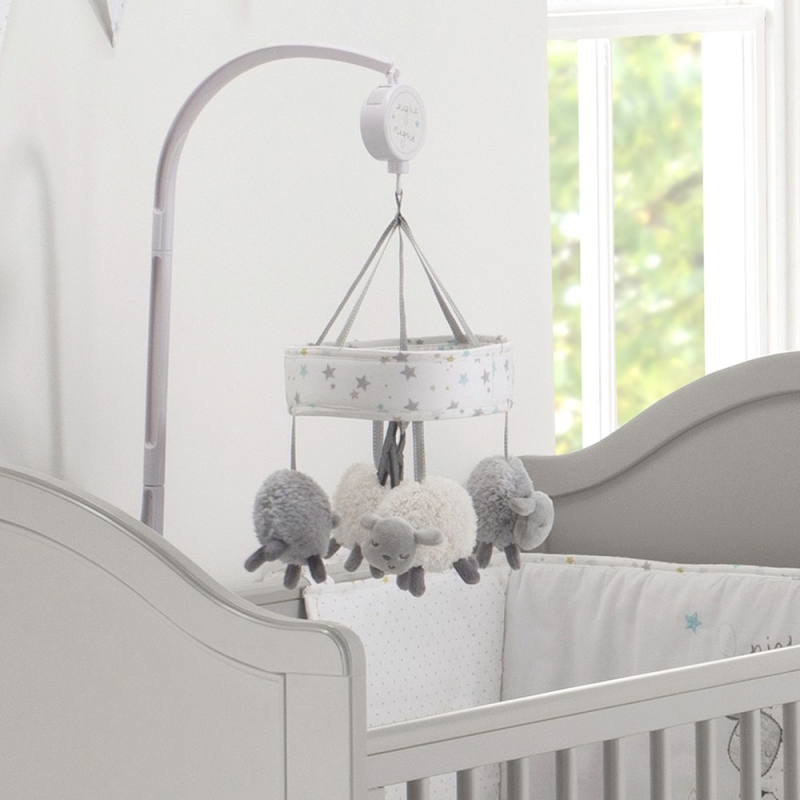clouds cot bedding