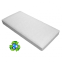 Ventalux Aircool Spring Interior Non Allergenic Cot Mattress-White (120x60)