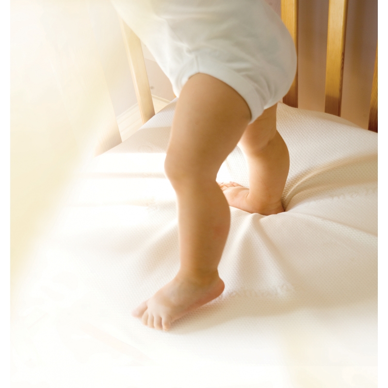 clevamama cot bed mattress protector