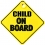 East Coast Baby On Board Sign