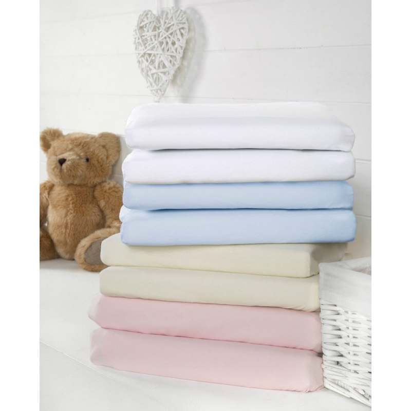 pink cot bed fitted sheets