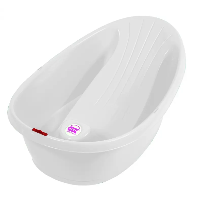 Image of OK BABY Onda Baby Shower Bath-White