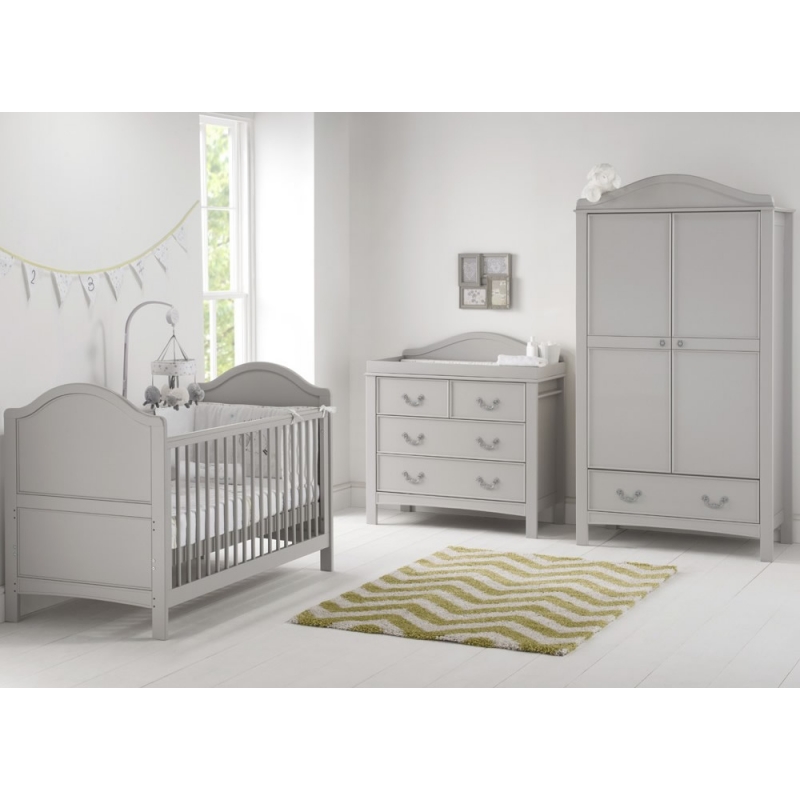 grey nursery wardrobe
