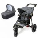 Out n About Nipper Single 360 V4 2in1 Pram System-Steel Grey