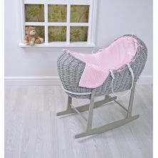 baby girl moses basket with stand