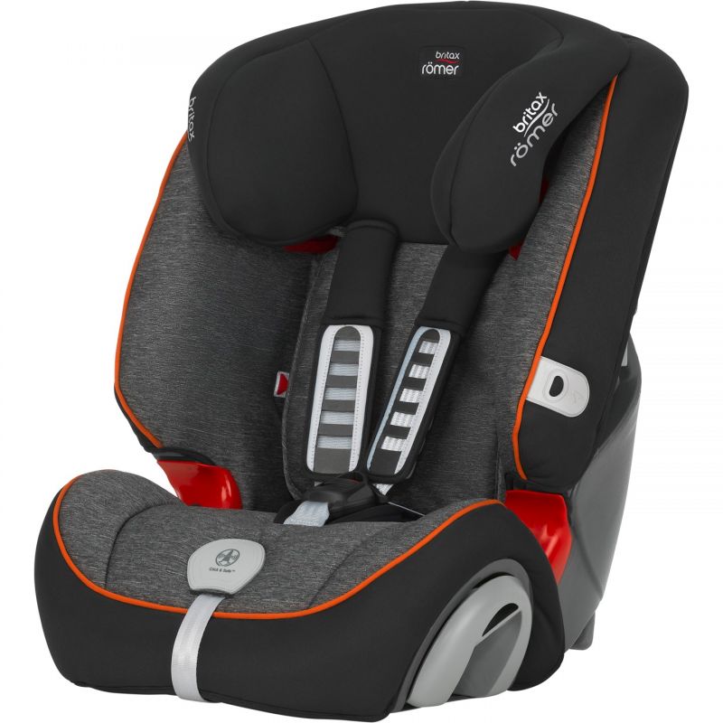 Britax Evolva 123 plus Car SeatBlack Marble (New) Kiddies Kingdom