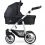 Venicci New White Chassis 3in1 Travel System-Black (New 2017)