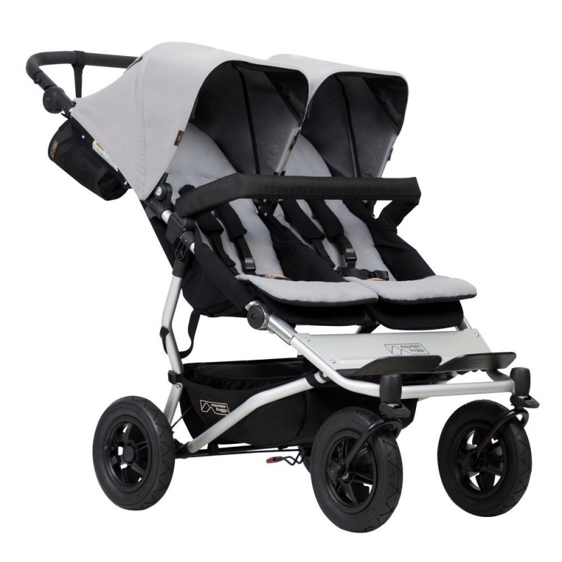 Mountain Buggy Duet TwinBlack (New) Kiddies Kingdom
