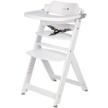 Safety 1st Timba Wooden Highchair-White**