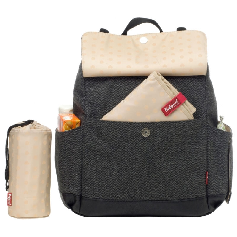 Babymel Robyn Changing Bag-Tweed (2020)