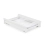 Obaby Stamford Sleigh Cot Top Changer-White (New)