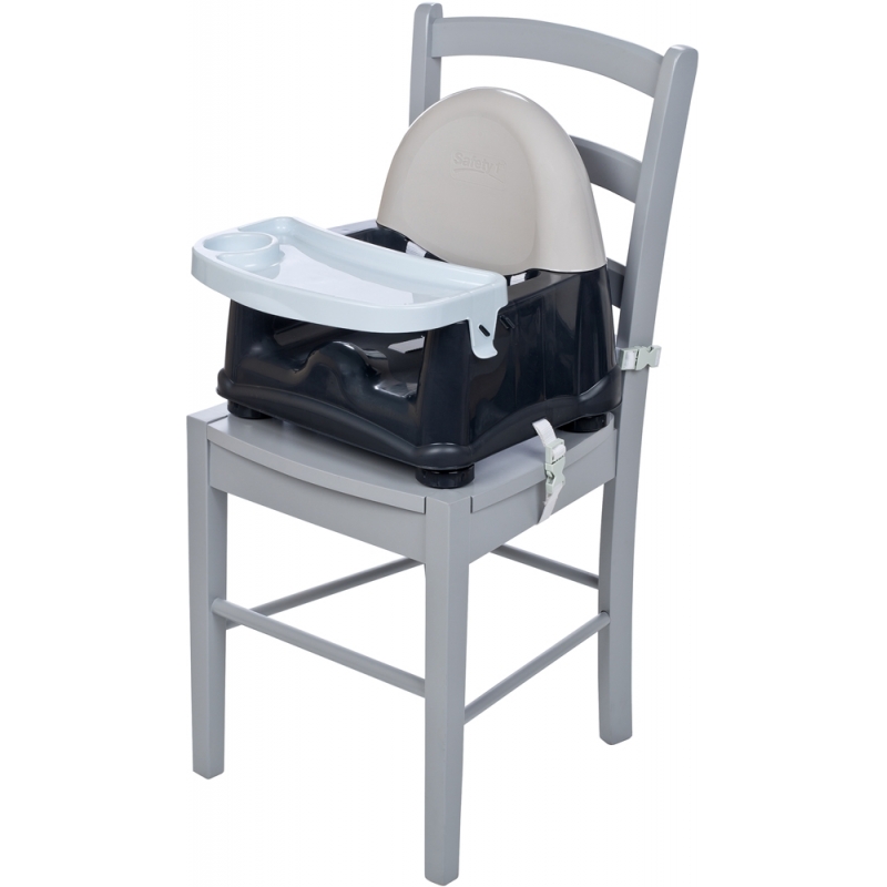 Safety 1st Easy Care Swing Tray Booster Seat-Grey Patches (NEW 2018)