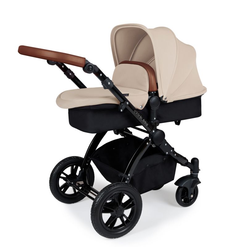 Ickle Bubba Stomp V3 Black Frame Allinone Travel System With Isofix