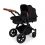 Ickle Bubba Stomp V3 Black Frame All-in-one Travel System-Black 