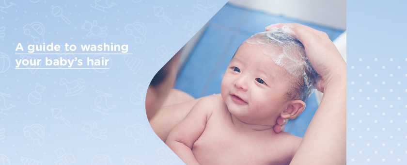 A Guide To Washing Your Baby's Hair