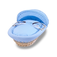 Izziwotnot Cream/Beige Finish (Blue Bedding)