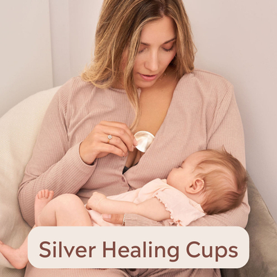 Fraupow Feeding Silver Healing Cups