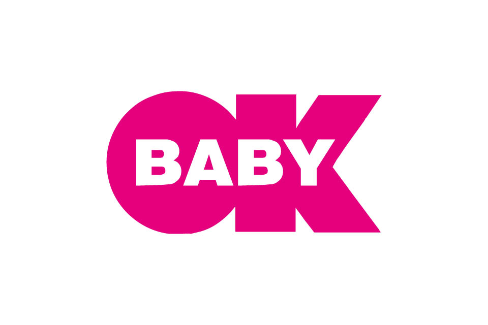 OK BABY Onda Baby Bath-Pink