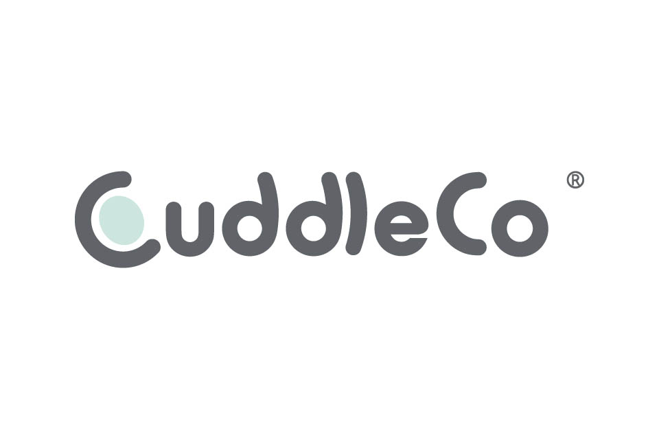 CuddleCo PVC Changing Mat-White Grey Stars