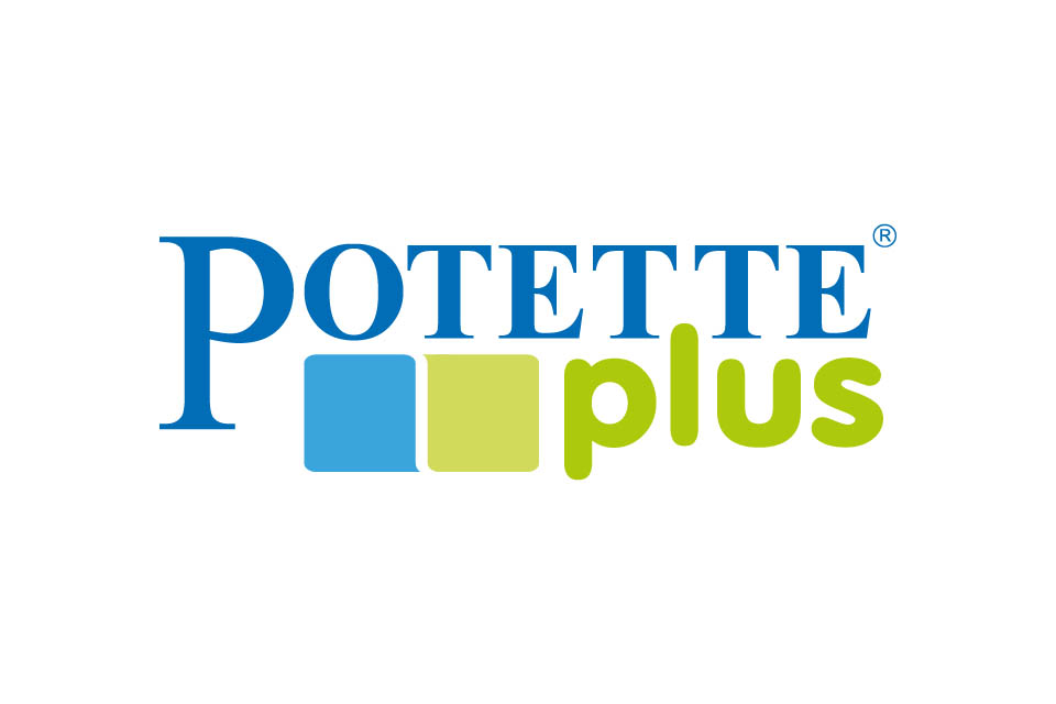 Potette Plus Folding Potty-Grey/White