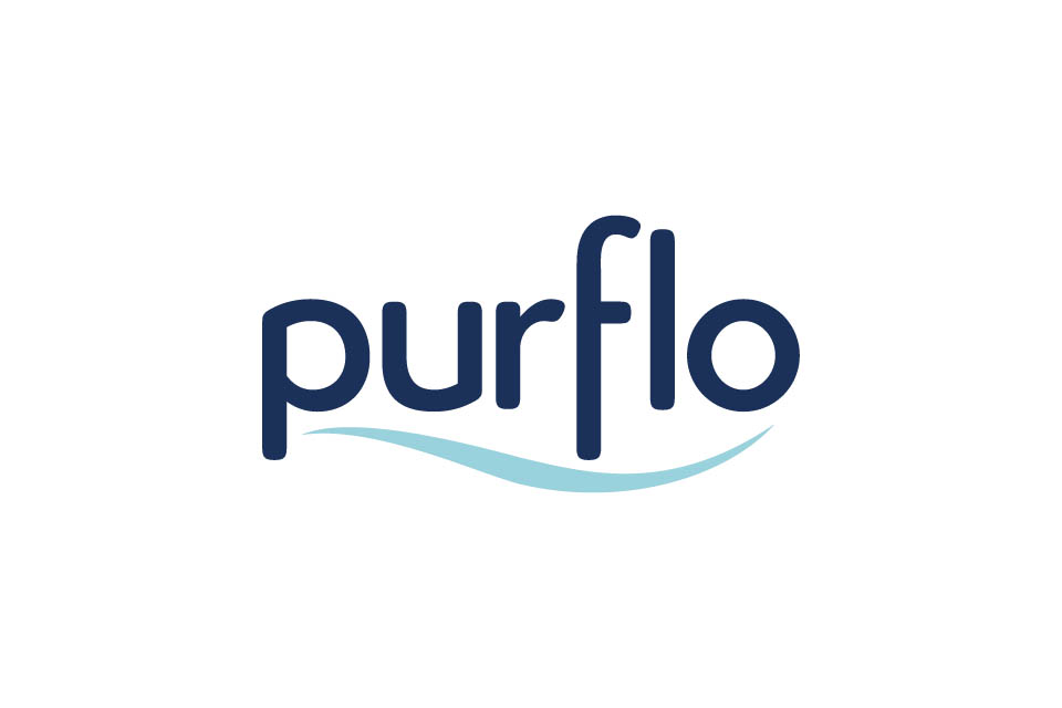 Purflo Breathe Pregnancy Pillow-Minimal Grey (NEW)