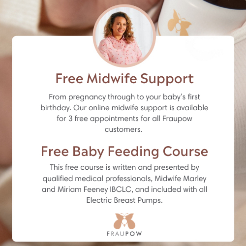 Fraupow Breast Milk Storage & Feeding Bottles Pack of 3